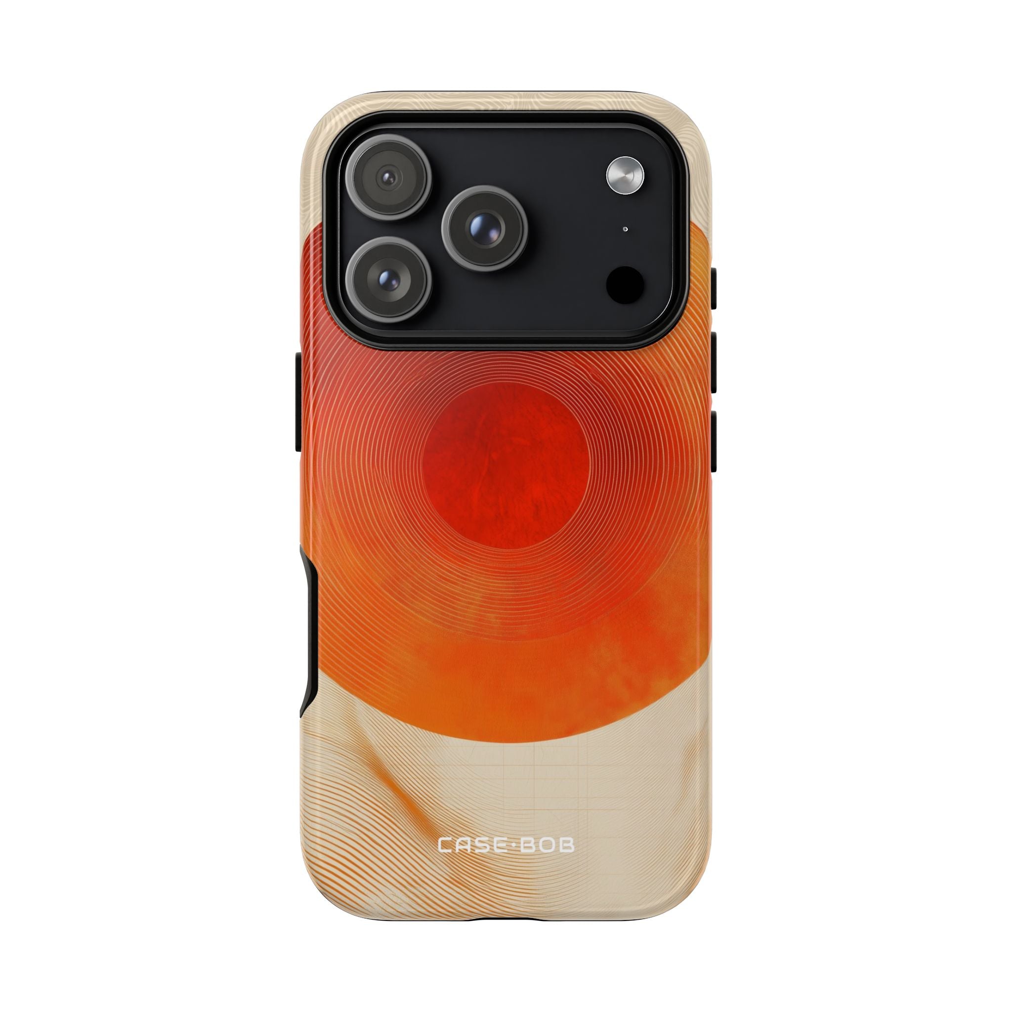 Sunburst Swirl iPhone 17 Pro Case - Tough