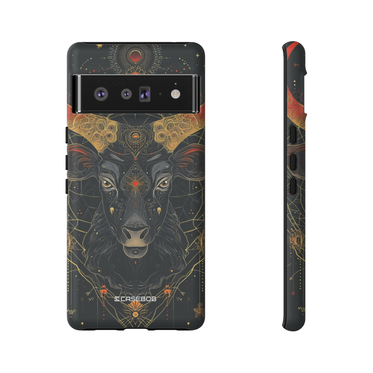 Celestial Taurus Mystique | Protective Phone Case for Google Pixel