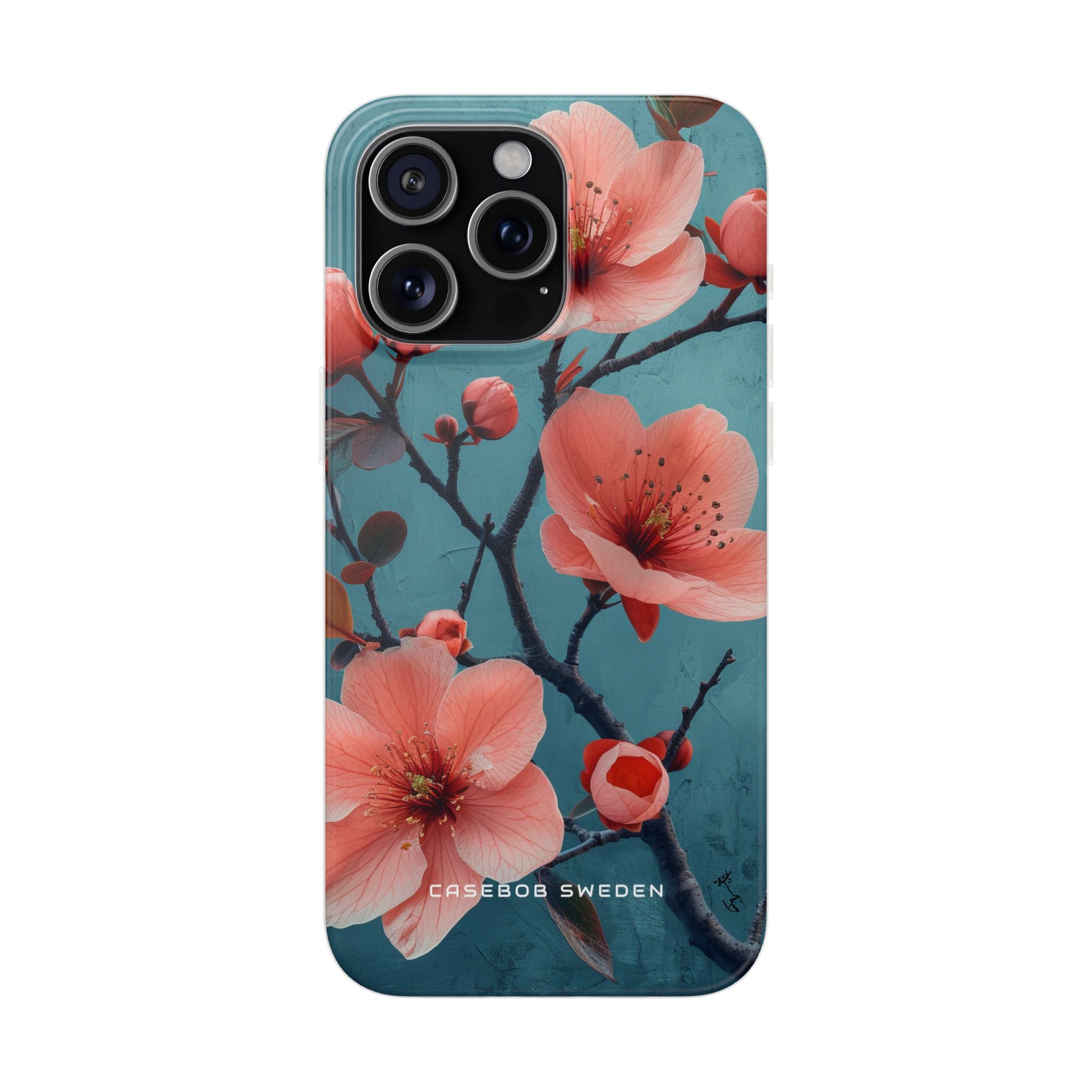 Floral Harmony Burst iPhone 15 - Flexi Phone Case