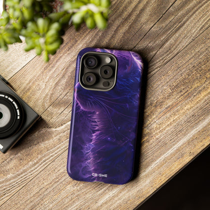 Mystical Starlit Cat - iPhone Case