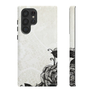 Rosett Gothic Flower - Protective Phone Case