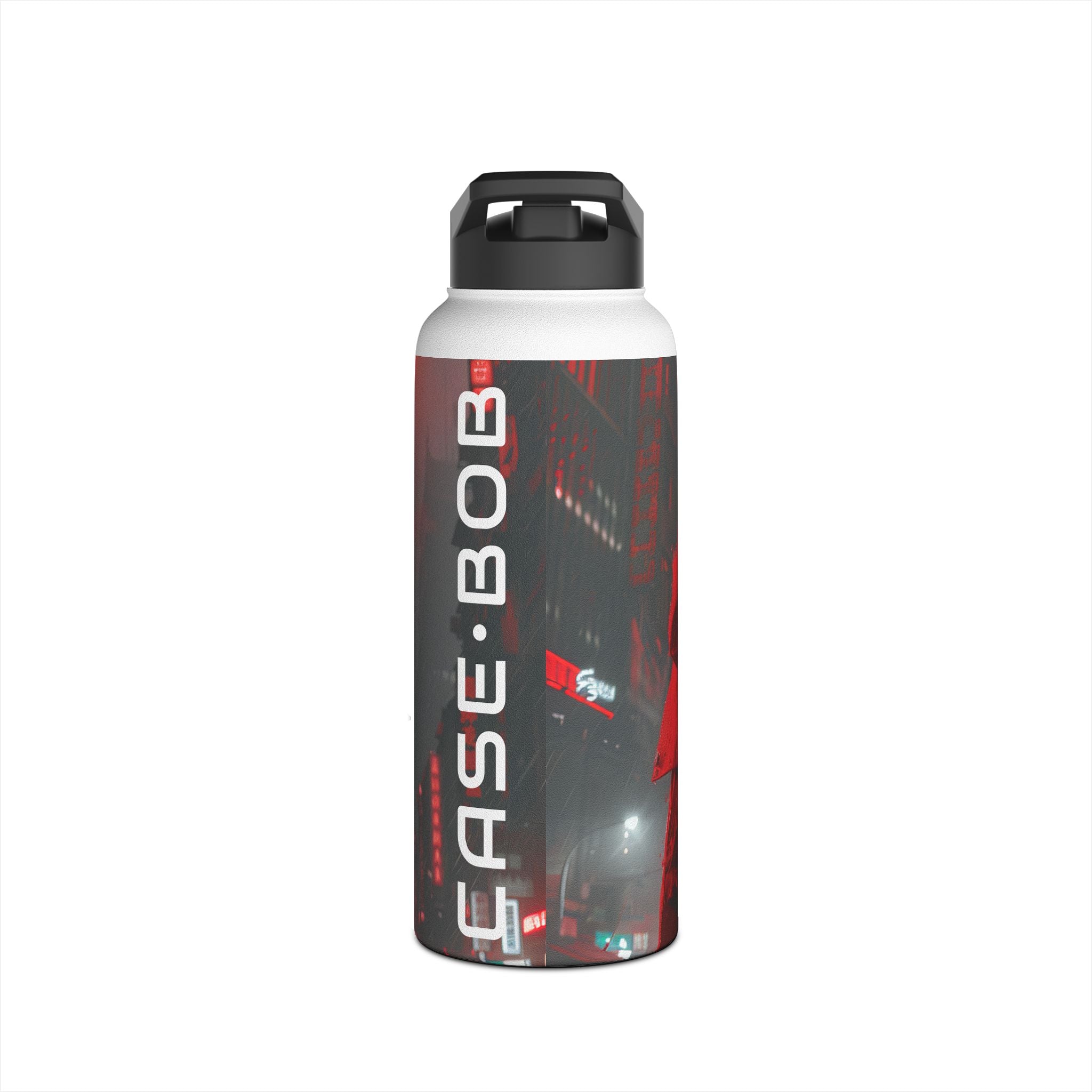 Red Hood Eclipse - Stainless Steel Water Bottle