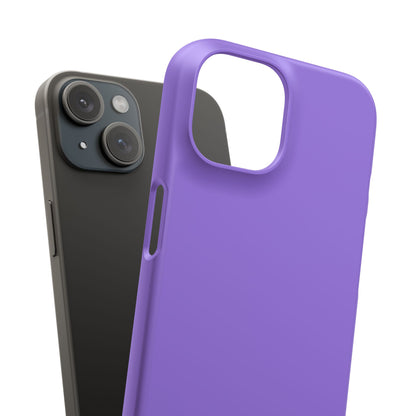 Medium Purple iPhone 15 - Slim Phone Case