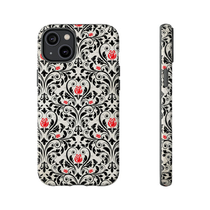 Centti Gothic Flower - Protective Phone Case