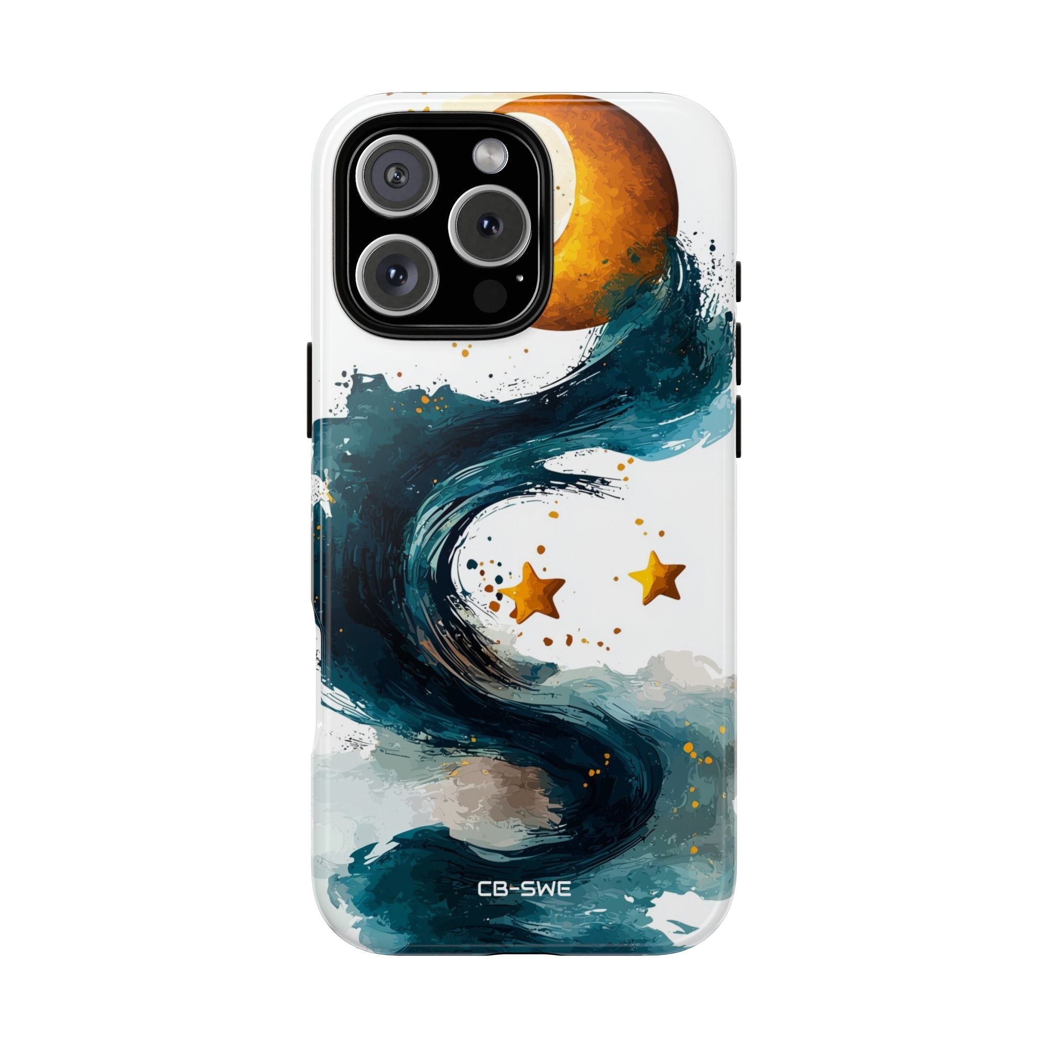 Celestial Waves Dance - iPhone Case