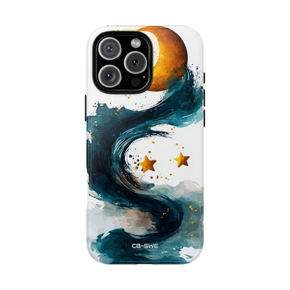 Celestial Waves Dance - iPhone Case
