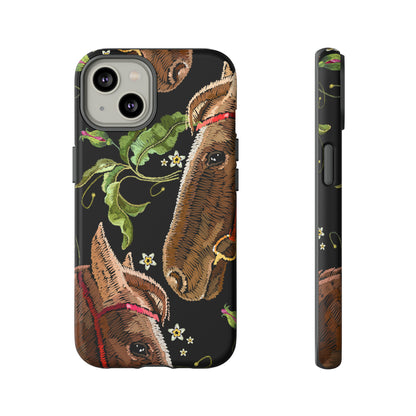 Horse Drawing - Protective Phone Case