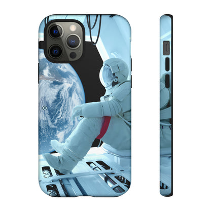 Astronaut inside Shuttle - Protective Phone Case