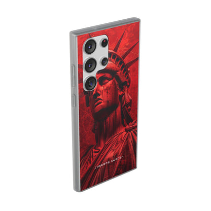 Zen Red Liberty Vision Samsung S23 - Flexi Phone Case