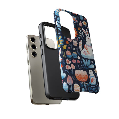 Bunnies Play Among Flowers - Samsung Case