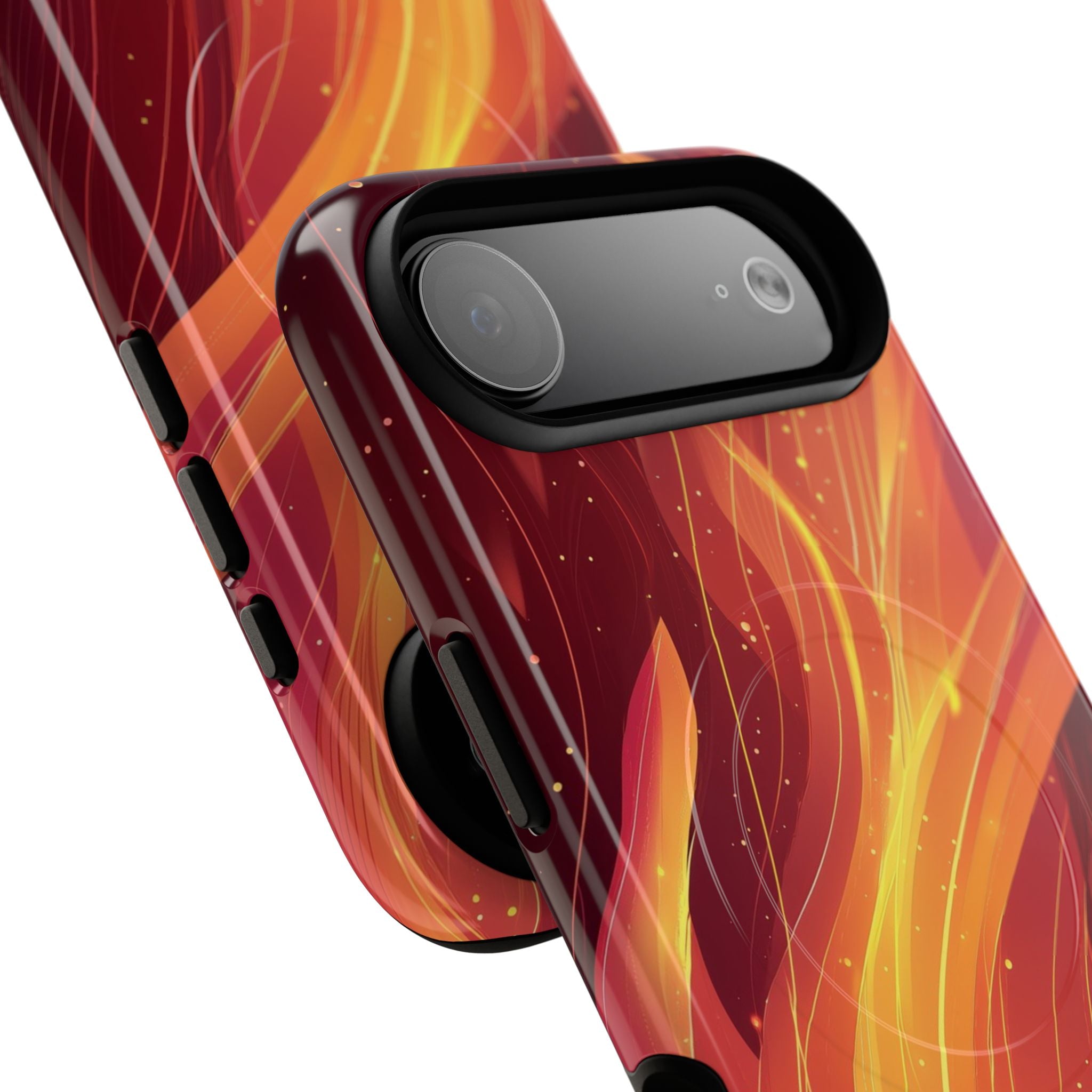 Flaming Flow iPhone 17 Air Case - Tough+