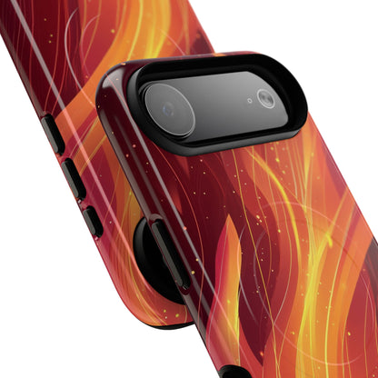 Flaming Flow iPhone 17 Air Case - Tough+