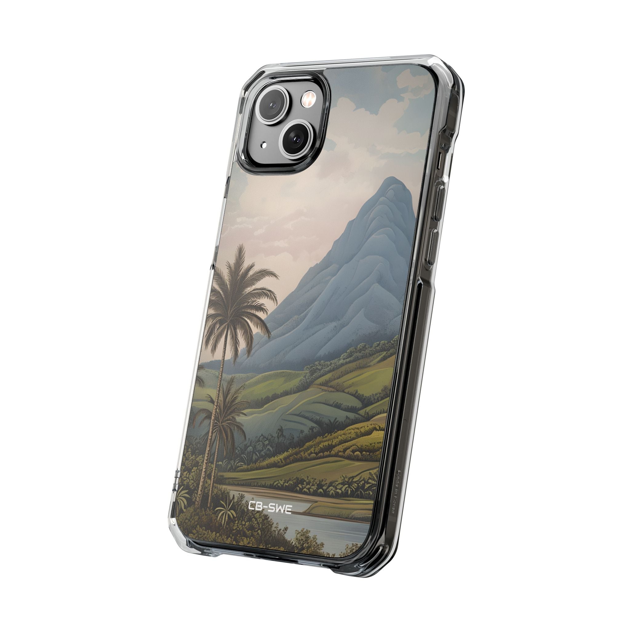 Serene Mountain Oasis iPhone Case - Impact