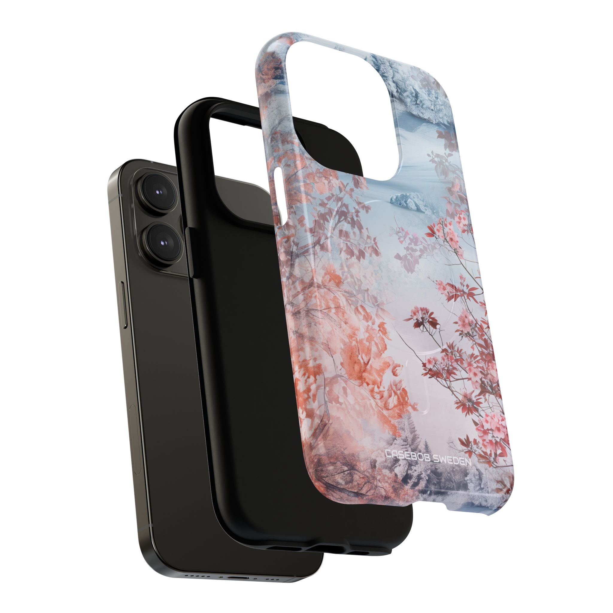 Floral Serenity Case - Tough + MagSafe® iPhone 14 Phone Case