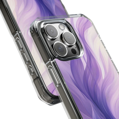 Purple Ribbon Waves iPhone 16 Pro Max Case - Impact