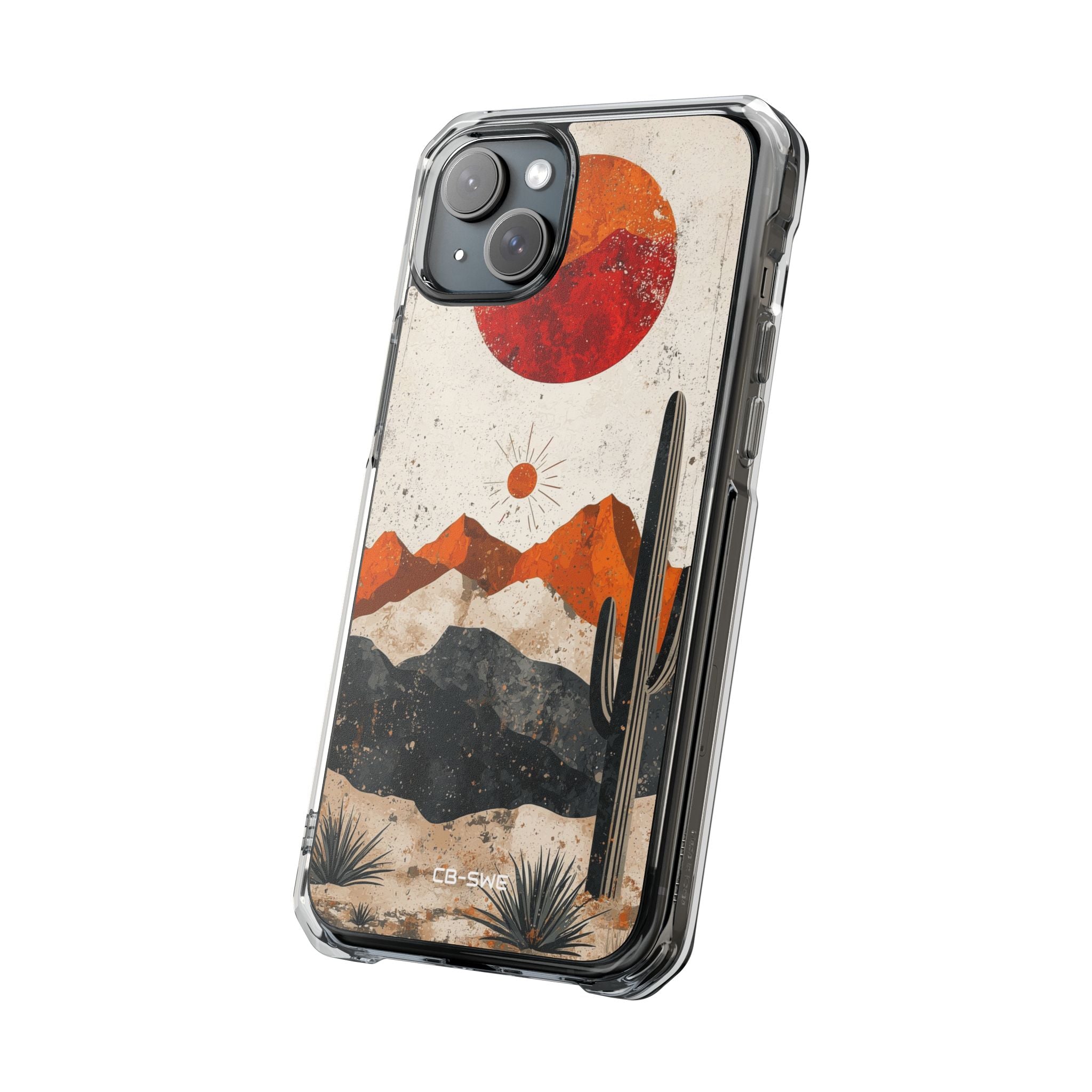 Desert Sun Rises iPhone Case - Impact