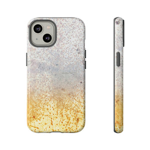 Gold Abstract - Protective Phone Case