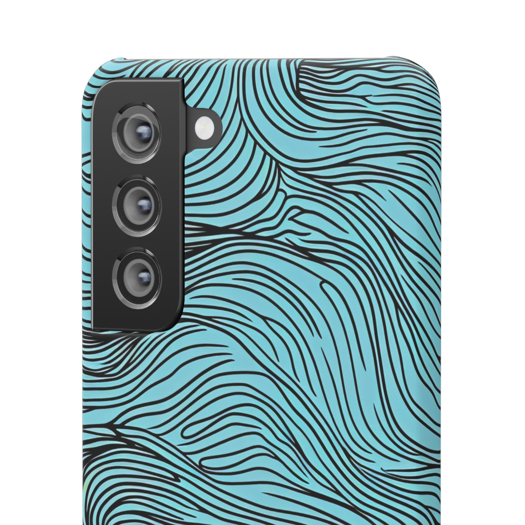 Wavy Serenity | Slim Phone Case for Samsung