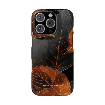 Autumn Leaf Elegance iPhone 16 - Slim Phone Case