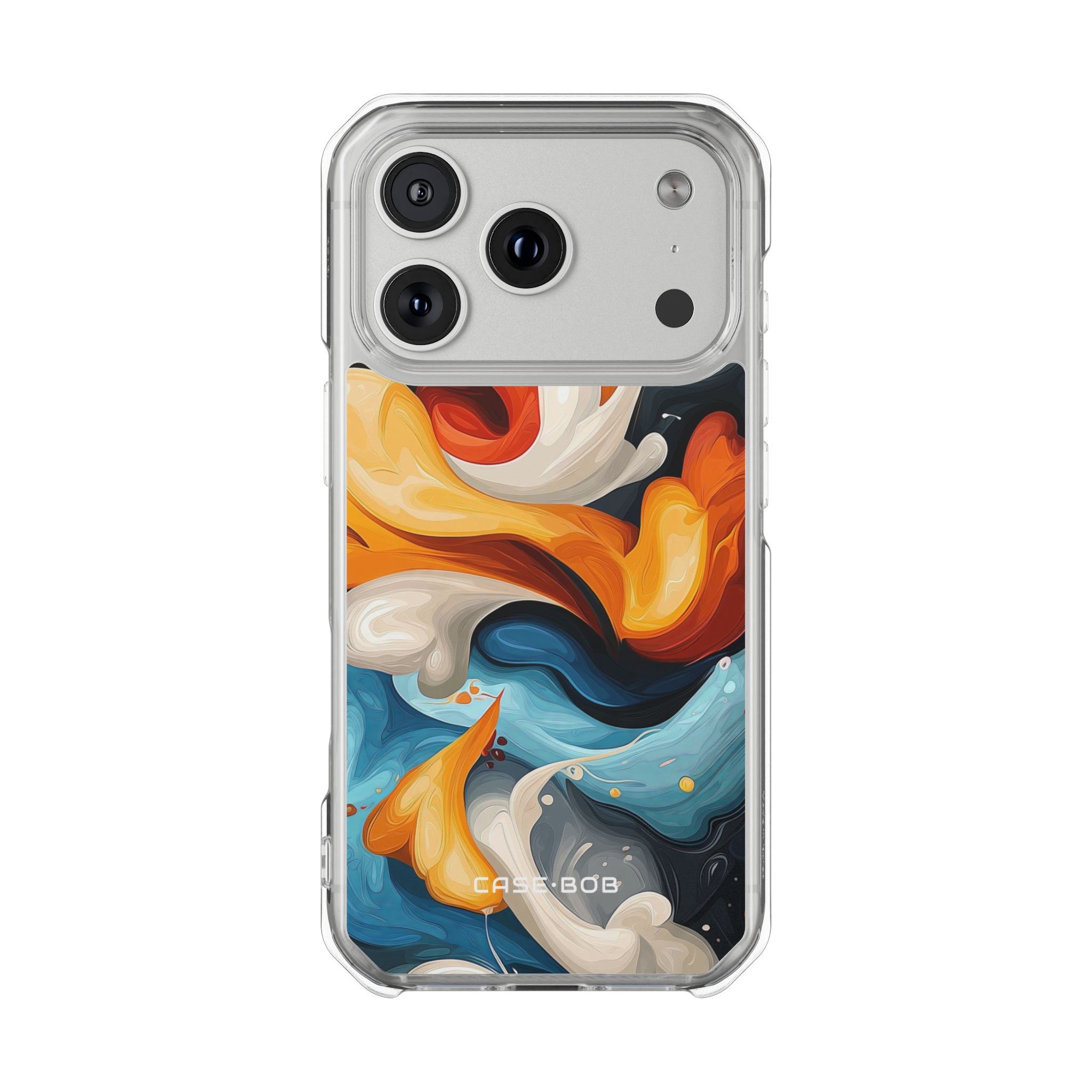 Swirling Ember iPhone 17 Pro Case - Impact