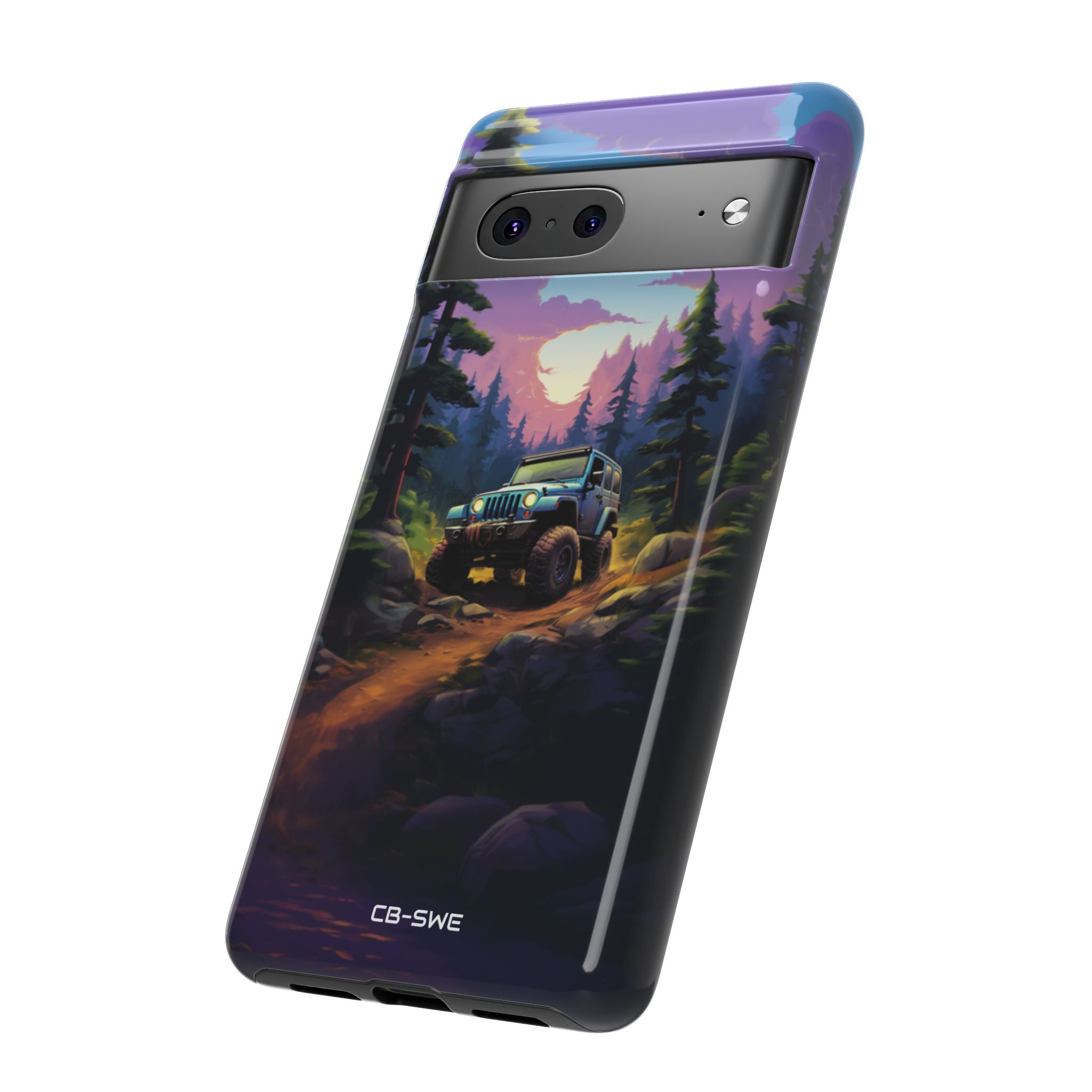 Sunset Forest Drive - Google Pixel Case