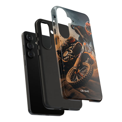 Rider Amidst Desert Fury - Samsung Case