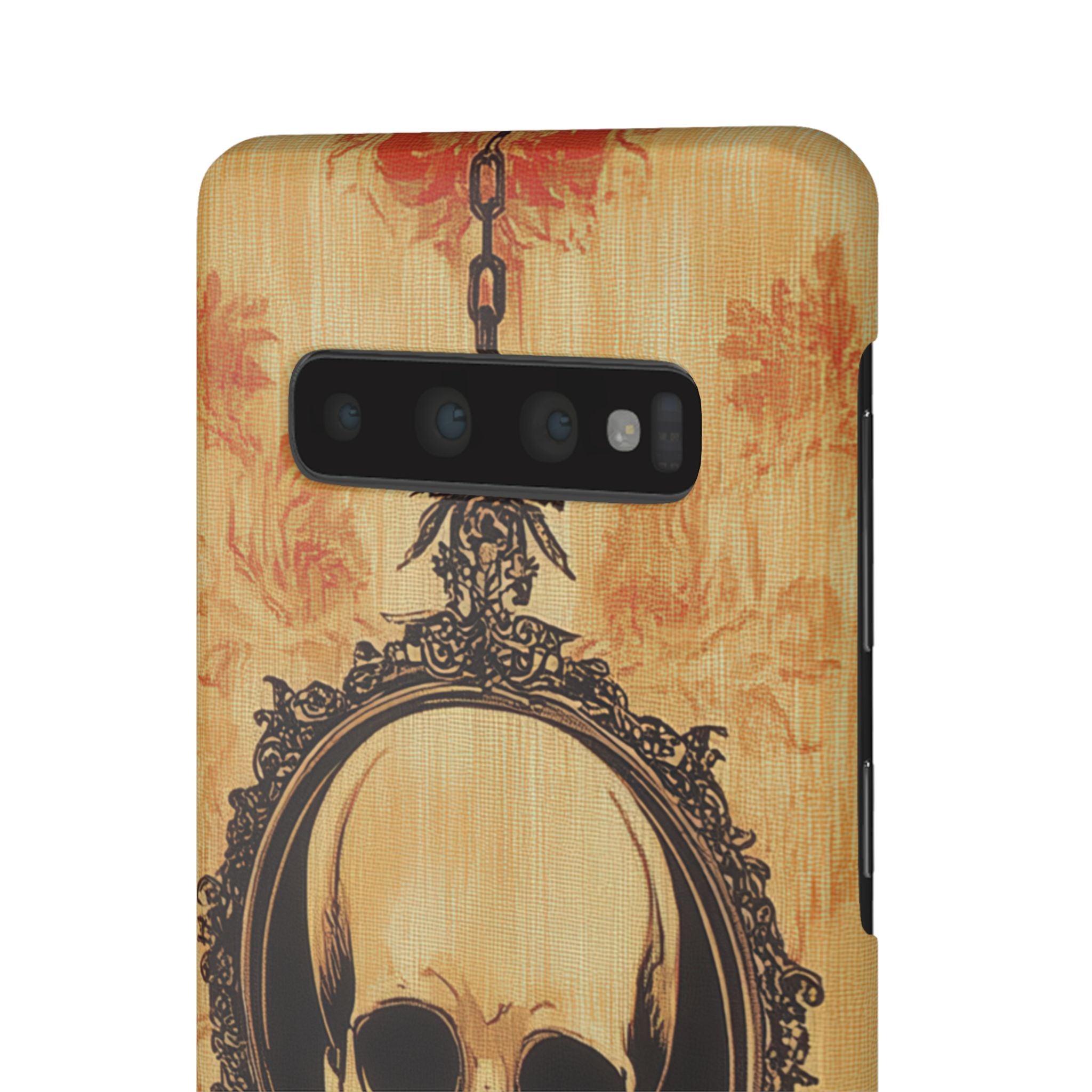 Gothic Skull Elegance Samsung S10 - Slim Phone Case