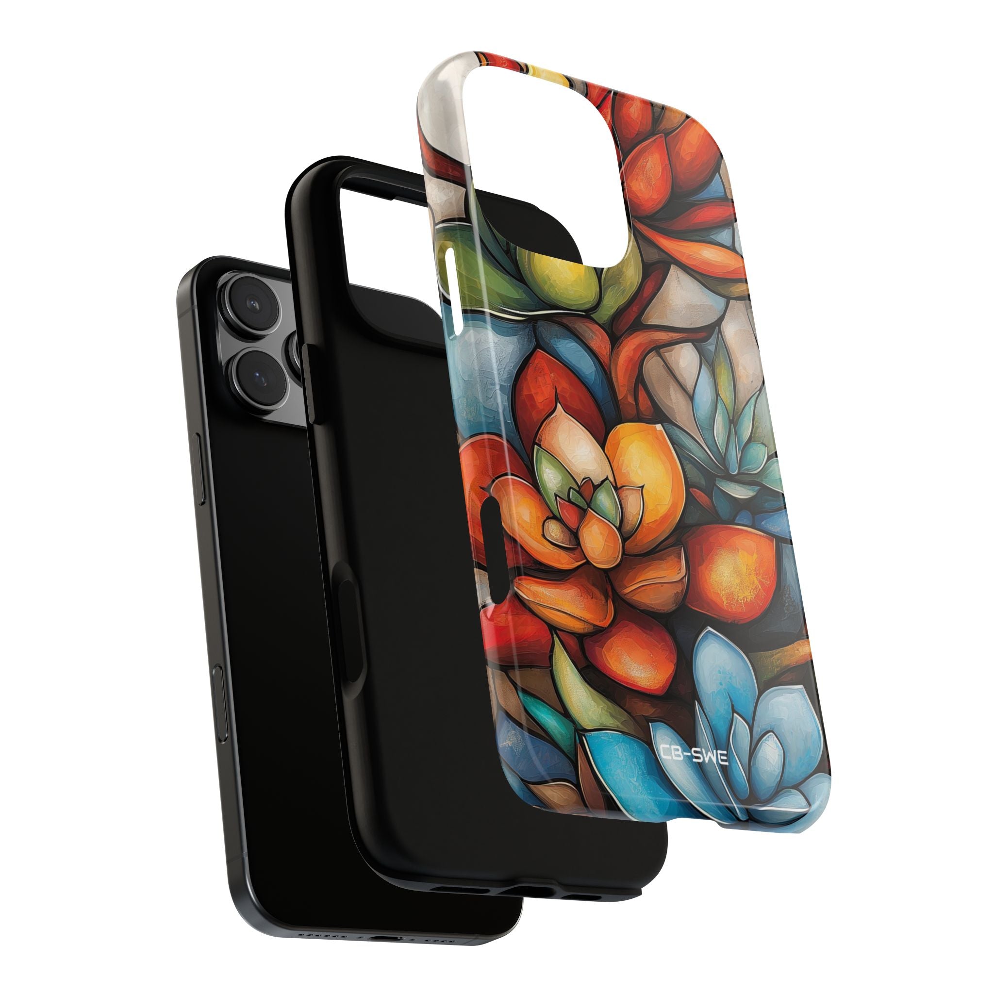 Vibrant Succulent Glow - iPhone Case