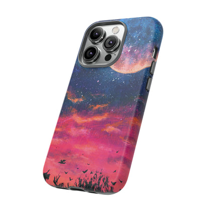 Oil painting - Big Planet - Protective Phone Case