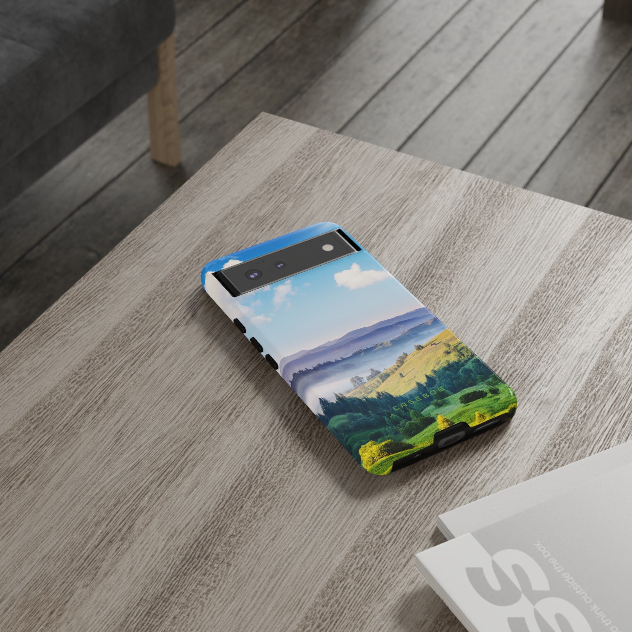 Mountain Sunny Day - Protective Phone Case