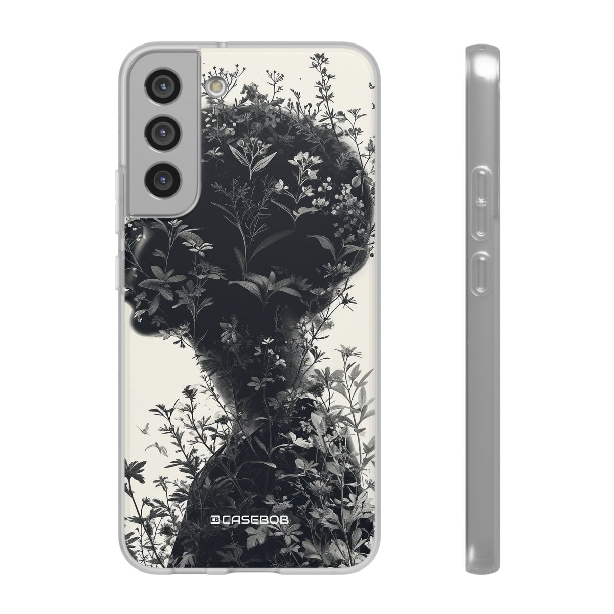 Botanical Silhouette Essence | Flexible Phone Case for Samsung Galaxy