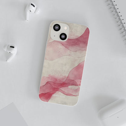 Crimson Waves iPhone 13 mini Case - Soft