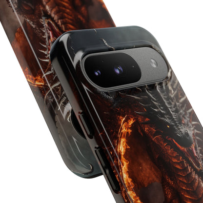 Fiery Dragon Roars - Google Pixel Case