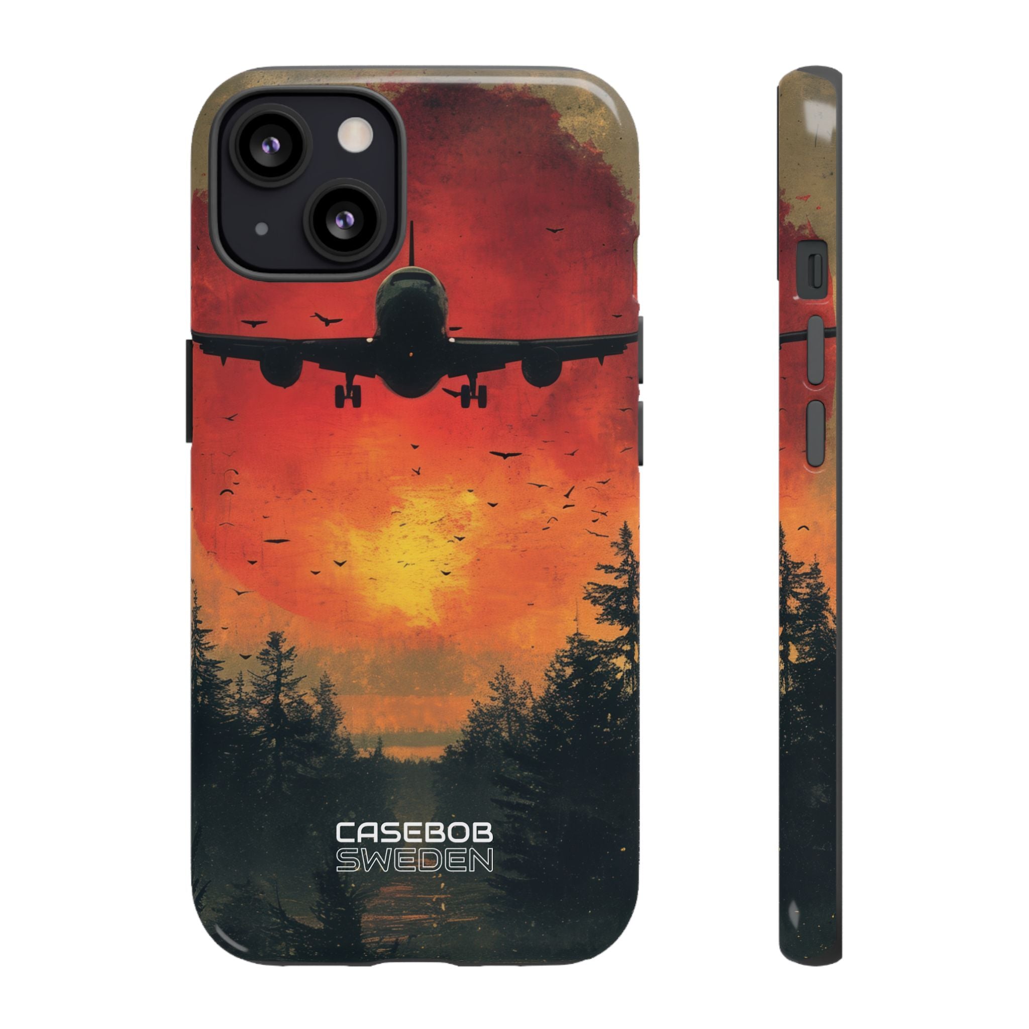 Crimson Sky Flight iPhone 13 - Tough