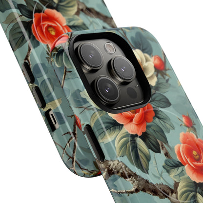 Coral Bloom iPhone 14 Pro Case - Tough+