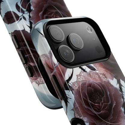 Luminous Rose Thorns iPhone 17 Pro Case - Tough+