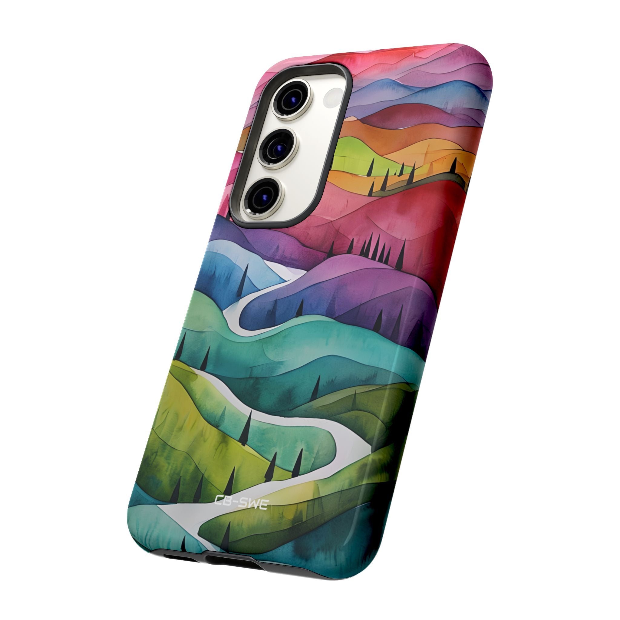 Whimsical Colorful Valleys - Samsung Case