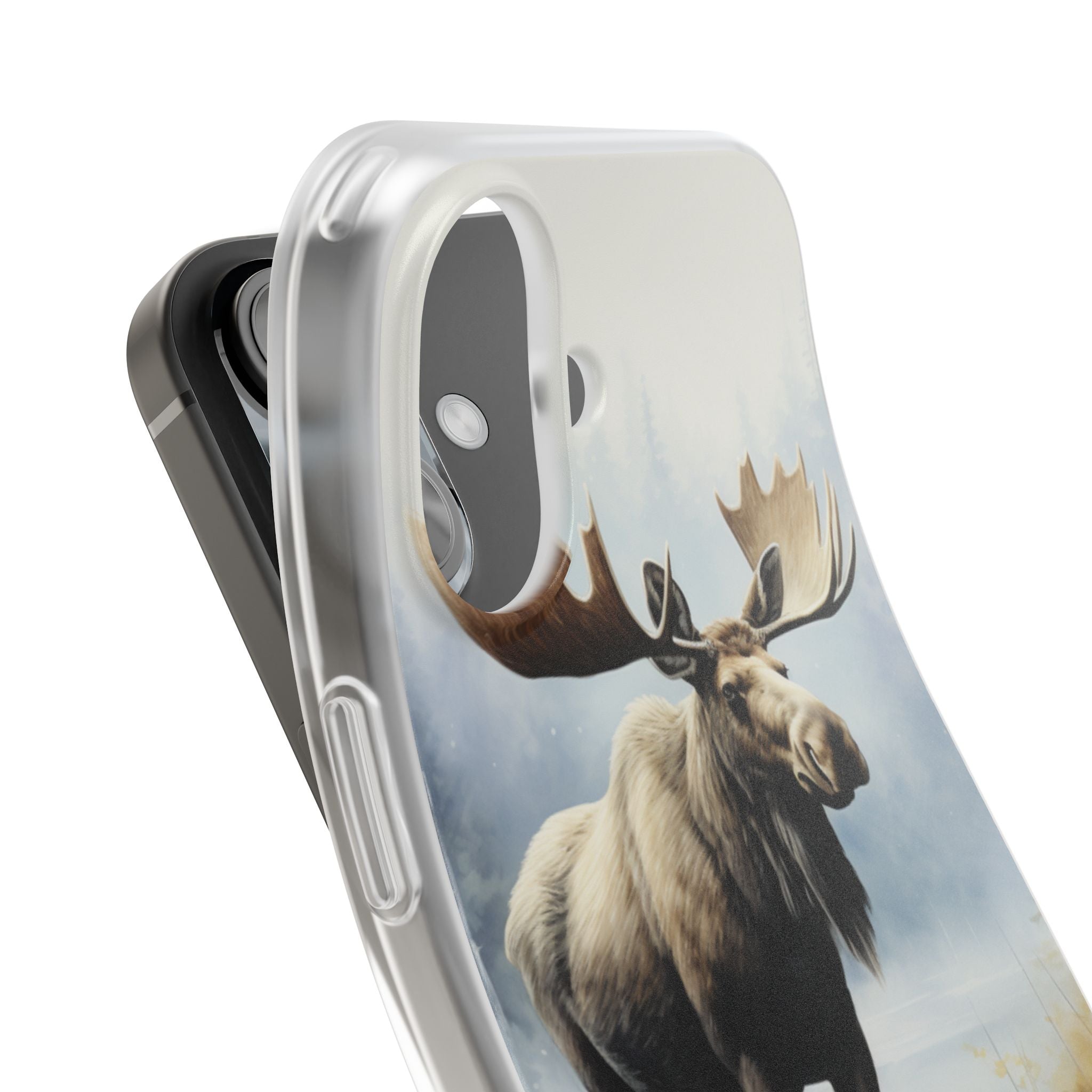 Moose Reflection iPhone 16 Case - Soft