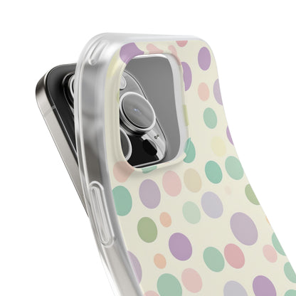 Playful Pastel Polka Dots - Flexi iPhone 16 Phone Case