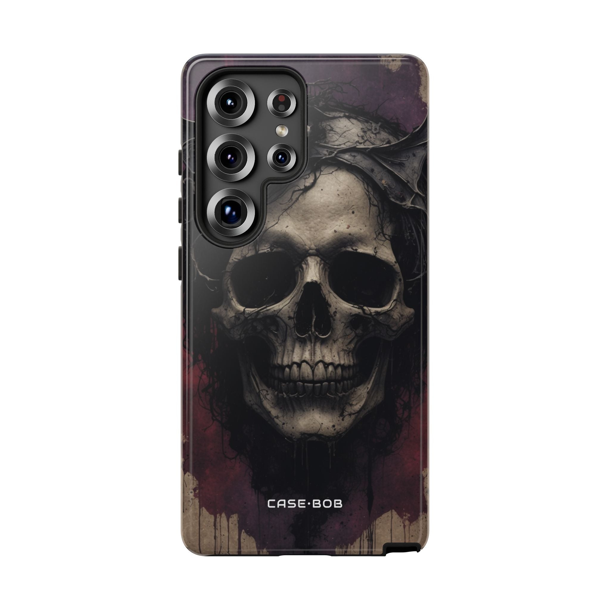 Gothic Skull Crown Samsung S25 Ultra Case - Tough
