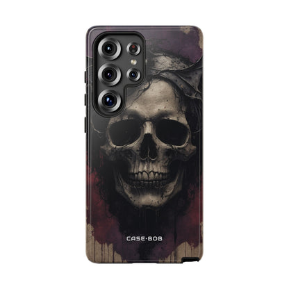 Gothic Skull Crown Samsung S25 Ultra Case - Tough