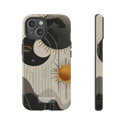 Moon Sun Harmony iPhone 15 - Resistente