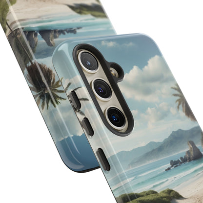 Footprints Trace Sand - Samsung Case