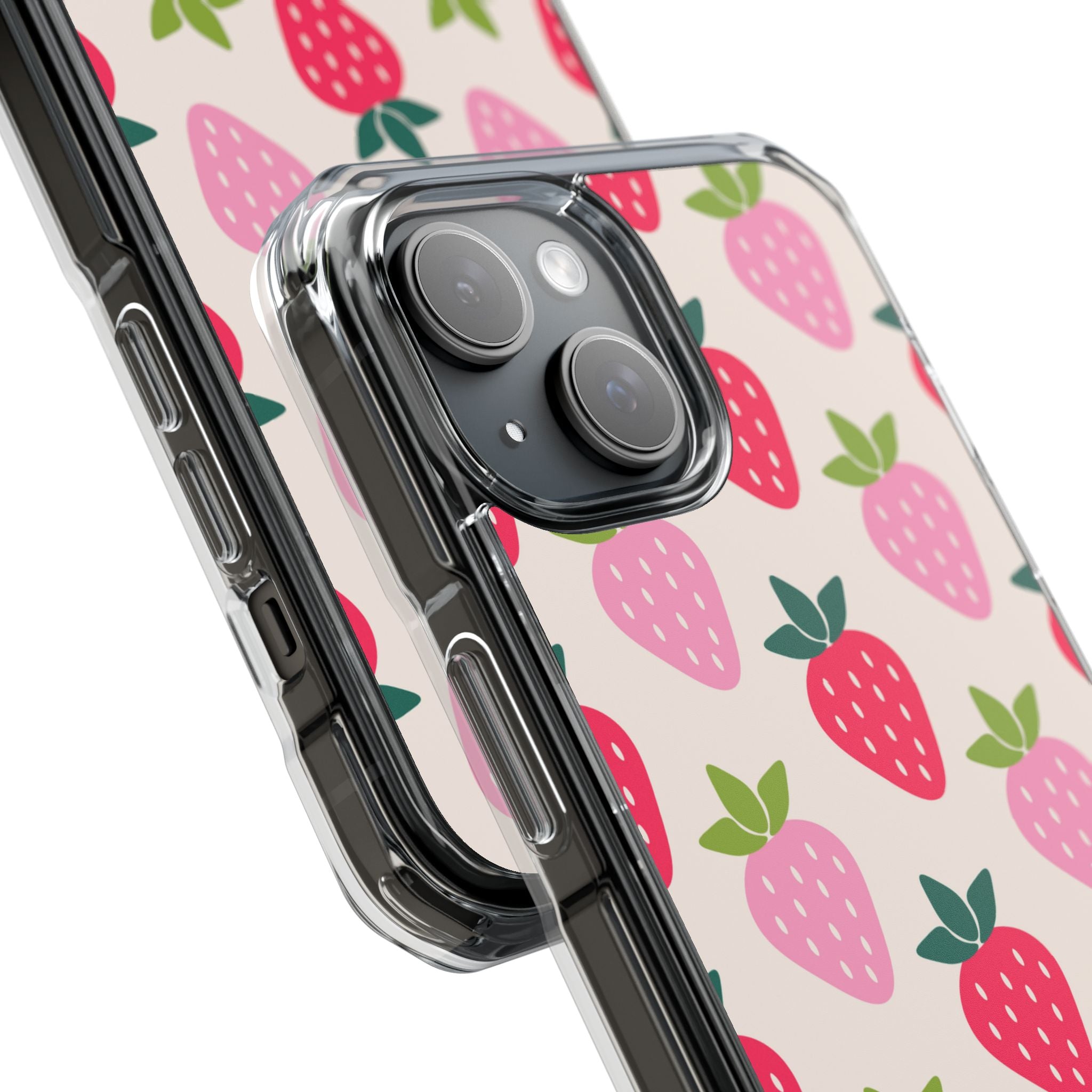 Vibrant Strawberry Rhythm iPhone Case - Impact