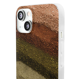 Earth Tone Pattern | Phone Case for iPhone (Flexible Case)