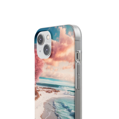 Pink Tree Breeze iPhone 14 Case - Soft