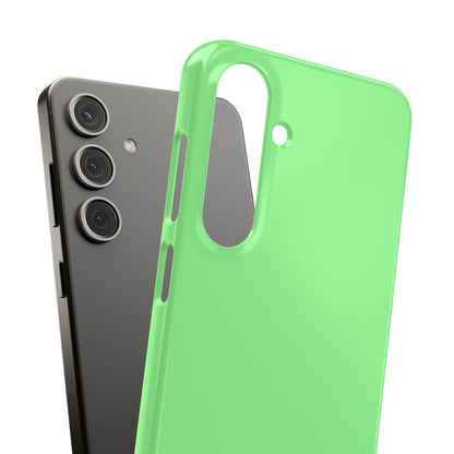 Pale Green Samsung S24 - Slim Phone Case