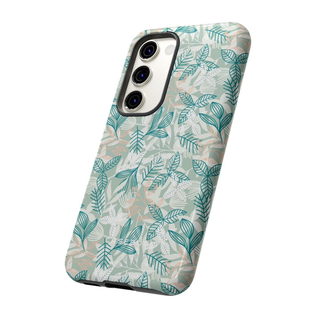 Light Green Leaf - Protective Phone Case