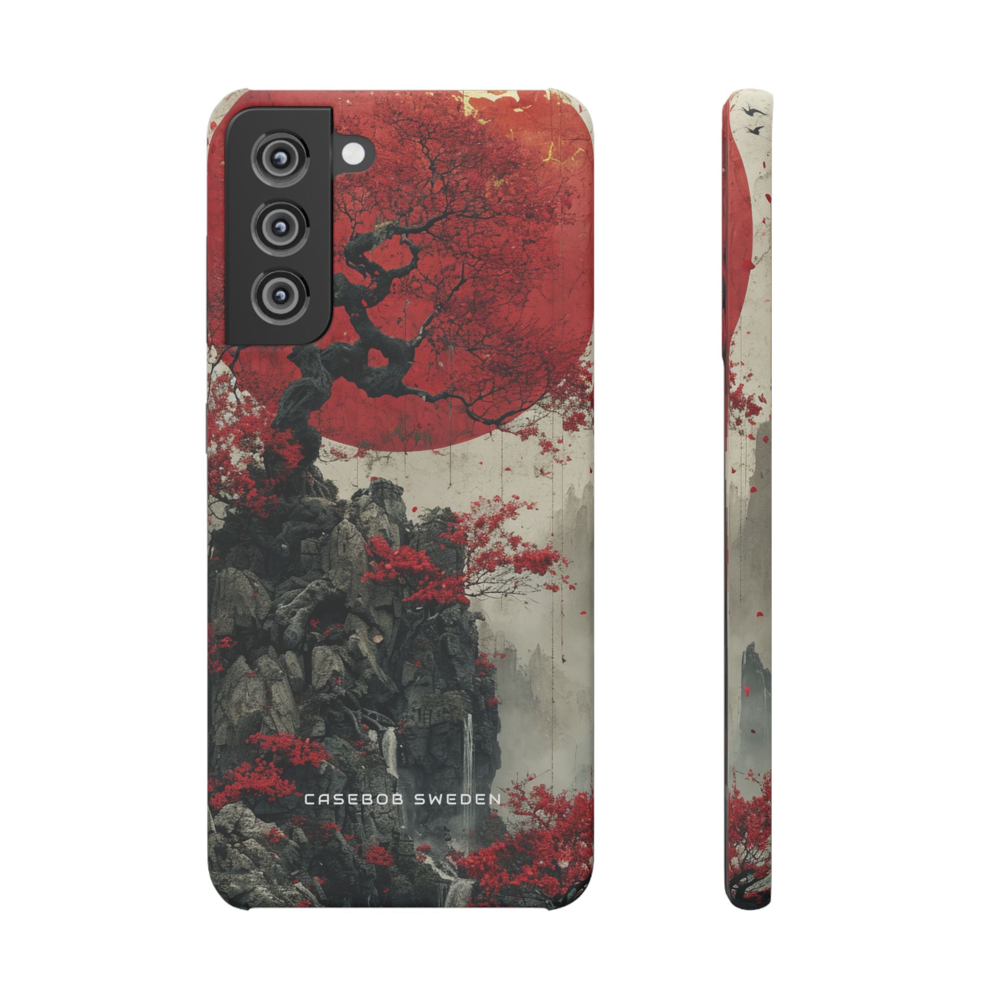 Zen Serenity in Red Harmony Samsung S21 - Slim Phone Case