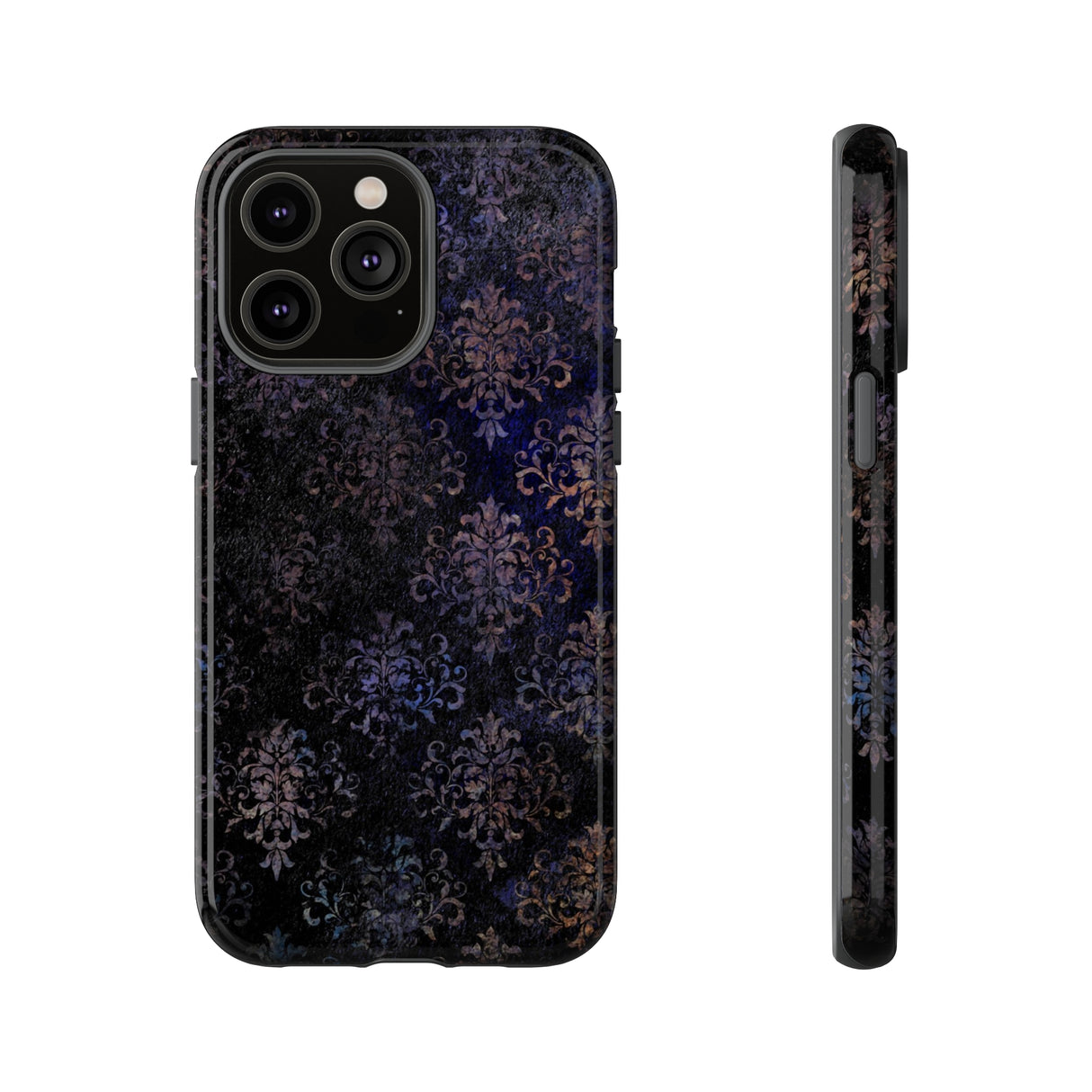 Grunlight Gothic Flower iPhone Case (Protective) iPhone 14 Pro Max Glossy Phone Case